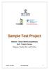 Sample Test Project. District / Zonal Skill Competitions. Skill- Graphic Design. Category: Creative Arts and Fashion