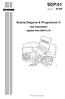 SDP:01. Scania Diagnos & Programmer 3. en-gb. User instructions Applies from SDP Issue 19. Scania CV AB 2014, Sweden