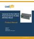 Product Manual. Industrial 12-Port USB 2.0 Powered Hub for PC-MAC DIN-RAIL Mount. Coolgear, Inc. Version 1.1 September 2017 Model Number: USBG-12U2ML