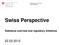 Telecommunications Swiss Perspective Statistical overview and regulatory initiatives
