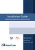 Installation Guide. Version 1.0. AudioCodes Applications License Server. December 2014 Document # LTRT-00876