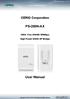CERIO Corporation PS-200N-AX 5GHz 11na 500mW 300Mbps High Power SOHO AP Bridge User Manual