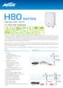 H80 series. PoECam IP67/IK10 L2 Plus PoE Switches. H80 series. Applications. Features. Layer 2 Switch. IP Surveillance Controller
