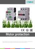 Motor protection circuit breakers
