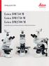 Leica DM750 M Leica DM1750 M Leica DM2700 M. Upright Microscopes for Routine Applications in Materials Examinations