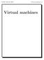 COMP 520 Fall 2009 Virtual machines (1) Virtual machines