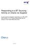Responding to a BT Sourcing Activity on Oracle via isupplier