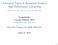 Advanced Topics in Numerical Analysis: High Performance Computing