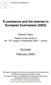 E-commerce and the Internet in European businesses (2002)
