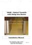 OSAB Optical Turnstile with Swing Arm Barrier Installation Manual