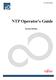 NTP Operator's Guide Second Edition