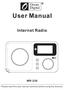 User Manual Internet Radio WR-230