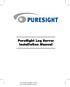 PureSight Log Server Installation Manual