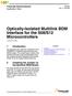 Optically-Isolated Multilink BDM Interface for the S08/S12 Microcontrollers by Michael A. Steffen