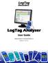 Copyright. ii LogTag Analyzer User Guide (2.3)