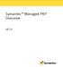 Symantec Managed PKI Overview. v8.15