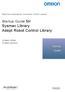Startup Guide for Sysmac Library Adept Robot Control Library