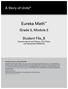 Eureka Math. Grade 5, Module 5. Student File_B. Contains Sprint and Fluency, Exit Ticket, and Assessment Materials