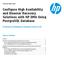 Configure High Availability and Disaster Recovery Solutions with HP DMA Using PostgreSQL Database
