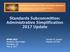 Standards Subcommittee: Administrative Simplification 2017 Update