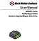 User Manual. UIM240XX Series Parallel Signal Control Miniature Integrated Stepper Motor Driver