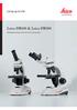 Leica DM100 & Leica DM300. Affordable Innovation for the First-time Scientist