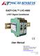 EAZY-CAL LVC-4000 LVDT Signal Conditioner User Manual