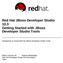 Red Hat JBoss Developer Studio 10.3 Getting Started with JBoss Developer Studio Tools