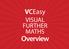 VCEasy VISUAL FURTHER MATHS. Overview