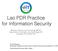 Lao PDR Practice for Information Security