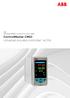 ABB MEASUREMENT & ANALYTICS DATA SHEET. ControlMaster CM10 Universal process controller, 1/8 DIN