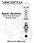 Sonic Station. All-In-One Surround Sound Tower. Owner s Manual