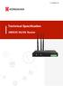Technical Specification H8922S 3G/4G Router