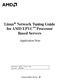 Linux Network Tuning Guide for AMD EPYC Processor Based Servers