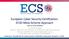 European Cyber Security Certification: ECSO Meta-Scheme Approach