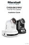 CV620-BK2/WH2 Full-HD PTZ Camera