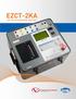 EZCT-2KA. current transformer test set