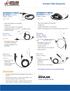 Features - Industry leading 30lb pull strength at both ends of. Acoustic Tube Earpieces. Braided Fiber. Braided Fiber Cloth Acoustic Tube 1 Wire