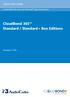 CloudBond 365 Standard / Standard+ Box Editions