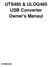UTS485 & ULOG485 USB Converter Owner's Manaul