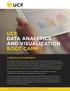 UCF DATA ANALYTICS AND VISUALIZATION BOOT CAMP