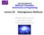 CSCI-GA Multicore Processors: Architecture & Programming Lecture 10: Heterogeneous Multicore