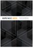 RIPE NCC Brand Guidelines Communications Department
