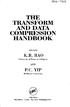 THE TRANSFORM AND DATA COMPRESSION HANDBOOK