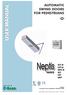 Neptis AUTOMATIC SWING DOORS FOR PEDESTRIANS SLT-B LET-B SMT-B SLT LET SMT. English Translation of the ORIGINAL INSTRUCTIONS.