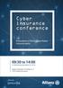 Cyber insurance conference