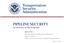 PIPELINE SECURITY An Overview of TSA Programs