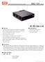 120W Desktop Single Output Battery Charger. ENC-120 series. File Name:ENC-120-SPEC