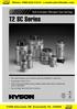 T2 SC Series. Sub-Compact Nitrogen Gas Springs