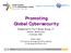 Promoting Global Cybersecurity